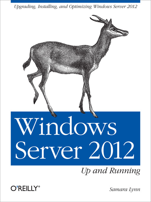 Cover image for Windows Server 2012